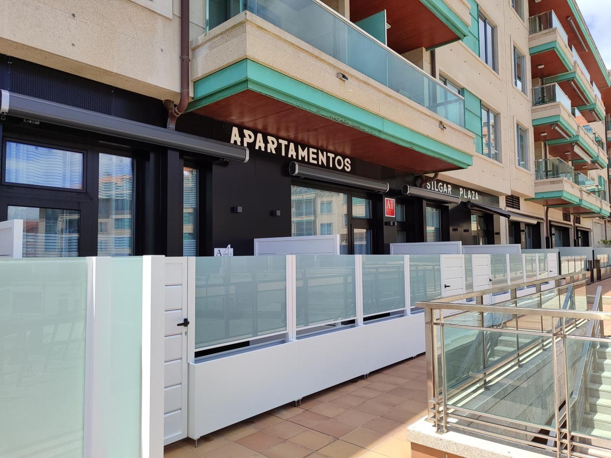 Apartamentos Silgar Plaza Санксенсо Екстериор снимка