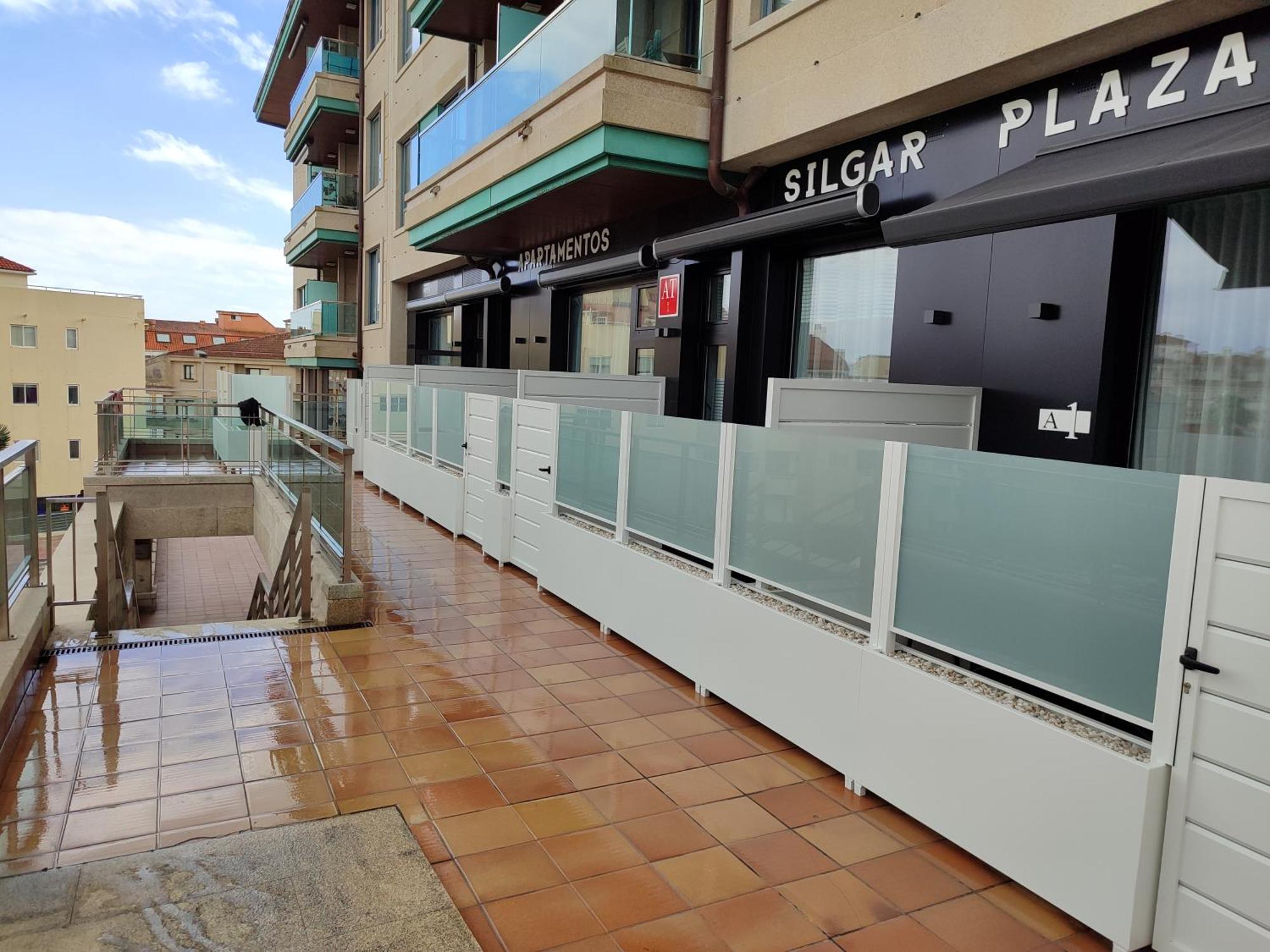 Apartamentos Silgar Plaza Санксенсо Екстериор снимка